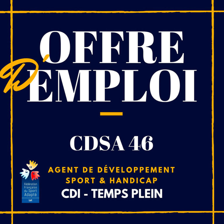 Offre d'emploi CDSA46